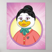 Frau Birdy Poster (Vorne)