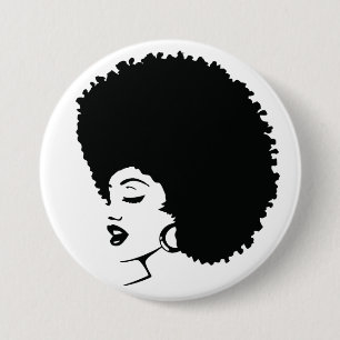 Frau Black Power Button