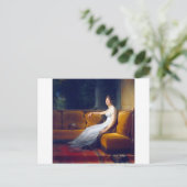 Frau Bonaparte (Josephine) Postkarte (Stehend Vorderseite)