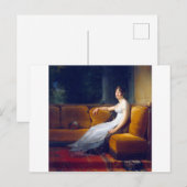 Frau Bonaparte (Josephine) Postkarte (Vorne/Hinten)