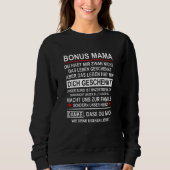 Frau Bonus Mama Step Mutter Mutter Mutter Pull Mut Sweatshirt (Vorderseite)