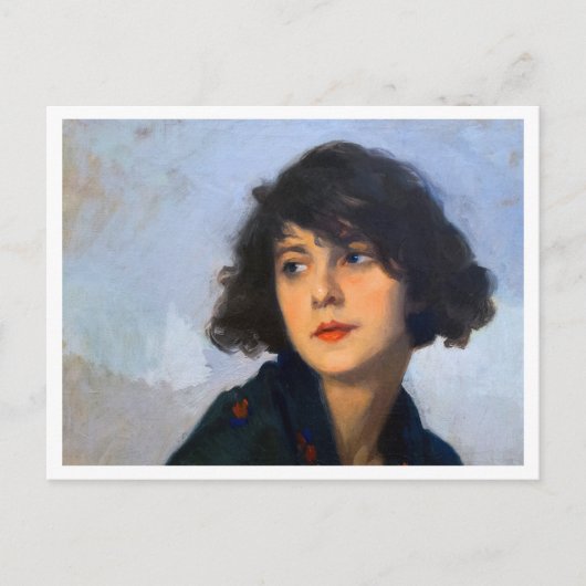 Frau, Boulet, 1927 Art Postkarte (Vorderseite)