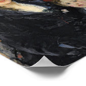 Frau Boursier und ihre Tochter | Berthe Morisot Poster (Ecke)