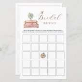 Frau Brautparty Bingo Game (Vorne/Hinten)