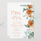 Frau, Brautparty, Bridal Brunch Einladung (Vorne/Hinten)