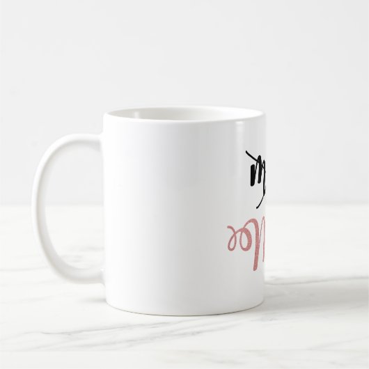 Frau Brautparty Coffee Tasse (Links)