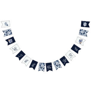 Frau Brautparty etwas Blue Wimpelkette