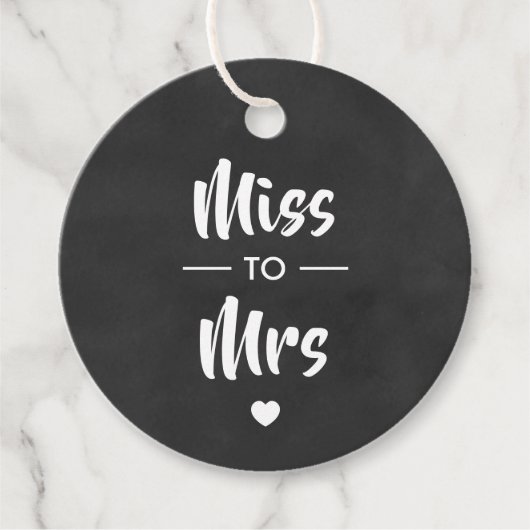 Frau Brautparty-Geschenkmarke, Tafel Geschenkanhänger (Vorderseite)