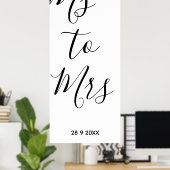 Frau Brautparty Poster (Heimbüro)