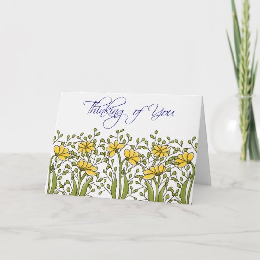 Frau Bren denkt an Sie Karte (Vorderseite)