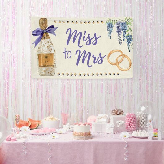 Frau Bridal Polterabend Decor Banner (Party)