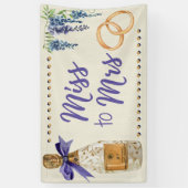 Frau Bridal Polterabend Decor Banner (Vertikal)