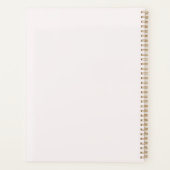 Frau Bridal Wedding Daily Planner Planer (Rückseite)