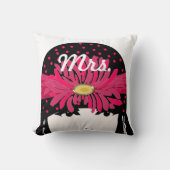 Frau Brides Vintage 20er-Roaring-Girl Kissen (Vorderseite)