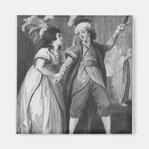 Frau Brunton und Herr Holman als Palmira und Magnet