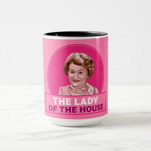 Frau Bucket - Schick sein will gelernt sein Tasse (Zentrum)