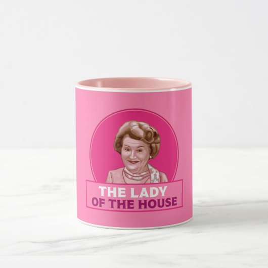 Frau Bucket - Schickimicki Tasse (Zentrum)