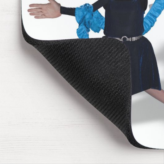 Frau Butt Meddler, die Diva von Doo Mousepad (Ecke)