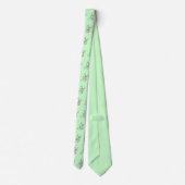 Frau Butterfly, grafische Illustration Krawatte (Rückseite)