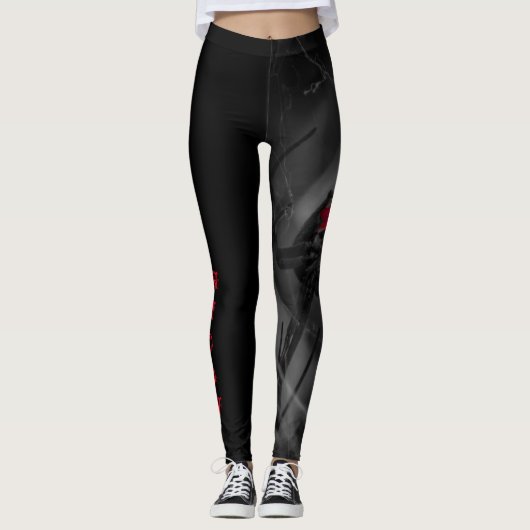Frau, BW Leggings (Vorderseite)