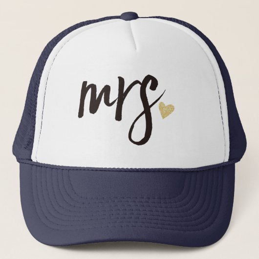 Frau Calligraphy Personalisiert-2 Truckerkappe (Vorderseite)