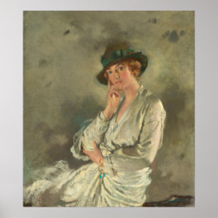 Frau Carstairs - Sir William Orpen Fine Art Poster