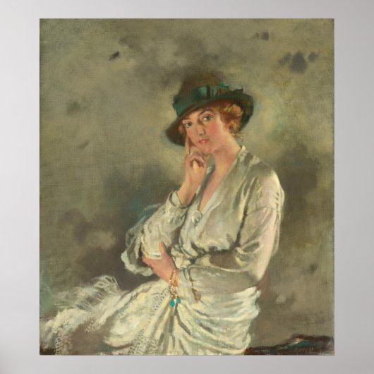 Frau Carstairs - Sir William Orpen Fine Art Poster (Vorne)