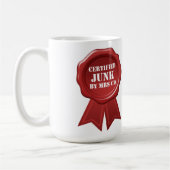 FRAU CD JUNK MUG KAFFEETASSE (Links)