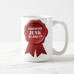 FRAU CD JUNK MUG KAFFEETASSE