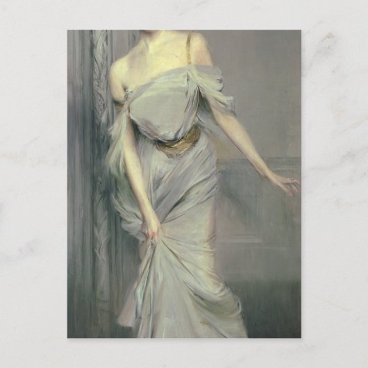 Frau Charles Max, 1896 Postkarte (Vorderseite)