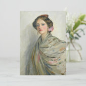 Frau Chowne, eine faire Spanierin | Sir John Laver (Stehend Vorderseite)