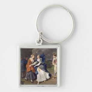 Frau Cibber (1714-66) als Cordelia, 1755 (Öl kann Schlüsselanhänger