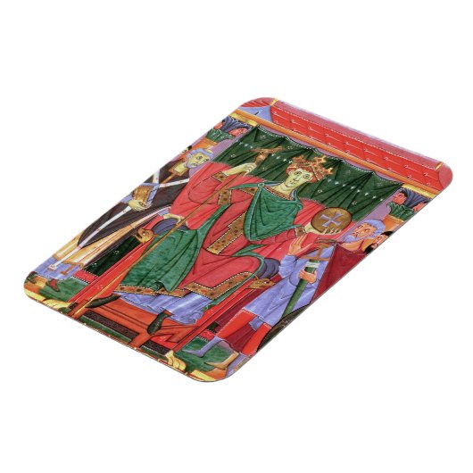 Frau Cim.4453 f.42r Heiliger Römischer Kaiser Otto Magnet (Linke Seite)