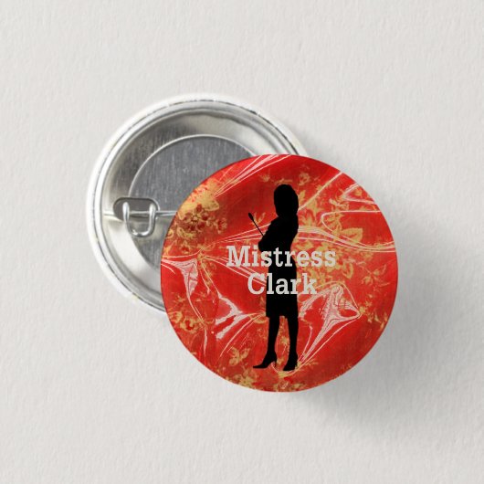 Frau Clark Button (Vorne & Hinten)