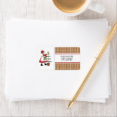 Frau Claus Address Mailing Labels Adressaufkleber (Insitu)