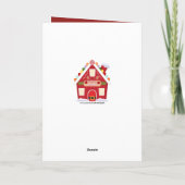 Frau Claus Bakery Weihnachten E-Mail-Karte hinzufü (Rückseite)