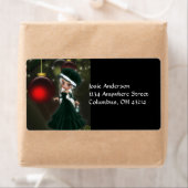 Frau Claus Cookie Weihnachtsanschrift Labels (Insitu)