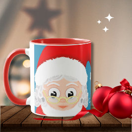 Frau Claus Custom Frory Weihnachten Kaffeetasse