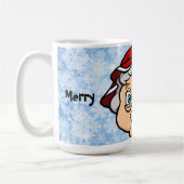 FRAU CLAUS - Frohe Weihnachtseifer-Tasse Kaffeetasse (Links)