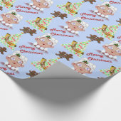 Frau Claus Geschenkpapier (Ecke)