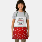 Frau Claus Gingerbread Bäckerei Weihnachten Kleine Schürze (Insitu)