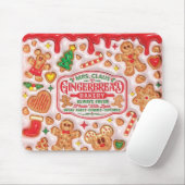 Frau Claus Gingerbread Bakery Co. Mousepad (Mit Mouse)
