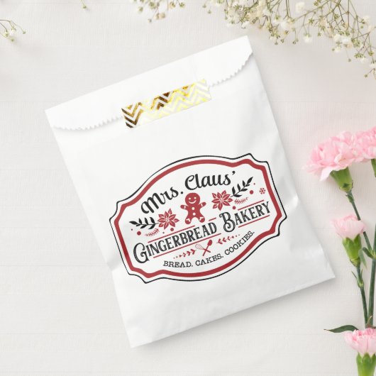 Frau Claus' Gingerbread Bakery Geschenktütchen (Versiegelt)