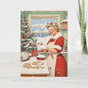 Frau Claus Holiday Baking Delight Einladung