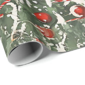 Frau Claus Holiday Baking Delight Geschenkpapier (Rolleneckpunkt)