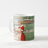 Frau Claus Holiday Baking Delight Kaffeetasse (Vorderseite Links)