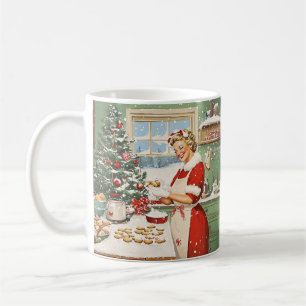 Frau Claus Holiday Baking Delight Kaffeetasse