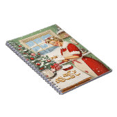 Frau Claus Holiday Baking Delight Notizblock (Rechte Seite)