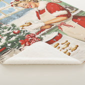 Frau Claus Holiday Baking Delight Sherpadecke (3/4)
