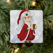 Frau Claus Keramikornament